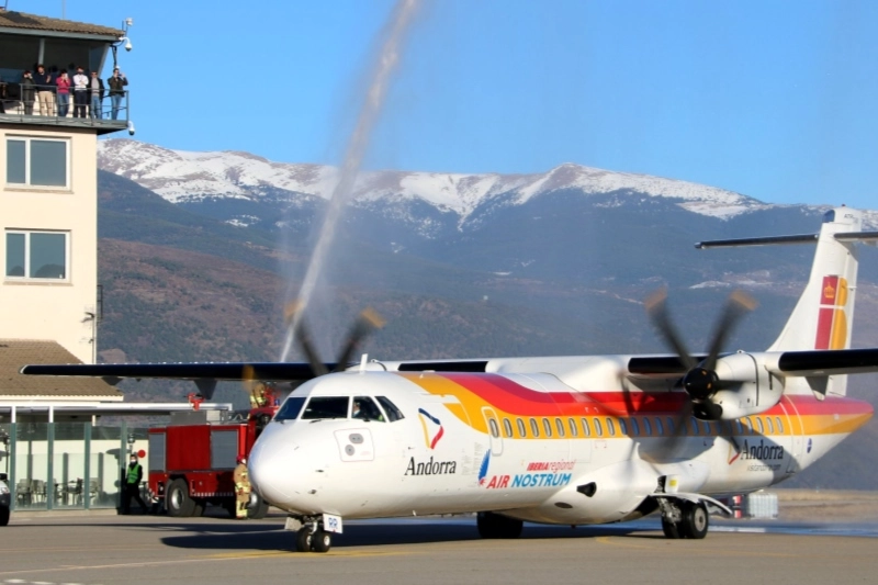 RUTA AÉREA ANDORRA - PALMA DE MALLORCA